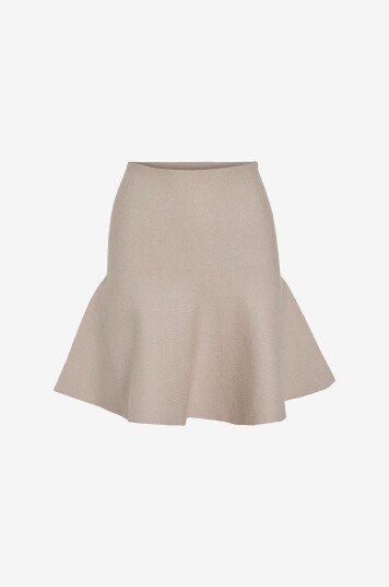 Vila - Skjørt viZarah HW Skater Skirt/ka - Grå