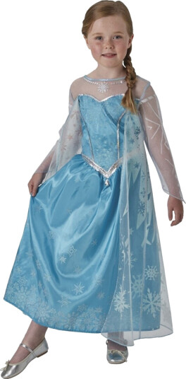 Disney Frost 2 Elsa Deluxe Kjole Udklædningstøj (3-9 År)(Str. 116/M) Disney Frost 2 Elsa Deluxe Kjole Udklædningstøj (3-9 År)(Str. 116/M)