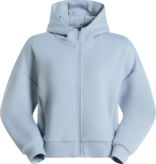 The North Face Women"s Jaida Hooded Jacket Frost Grey L