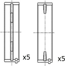 FAI AutoParts BM1026-STD Veivaksellager