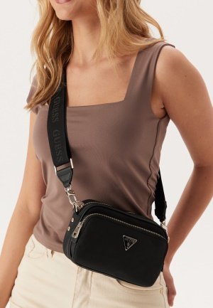 Guess Eco Gemma Crossbody Camera Black Onesize Guess Eco Gemma Crossbody Camera Black Onesize
