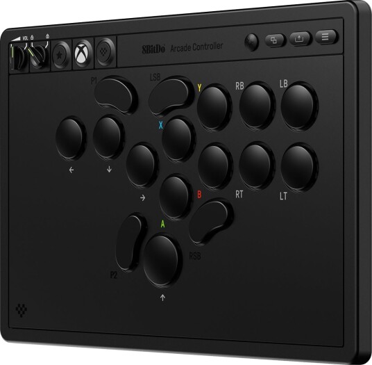 8BitDo Arcade-kontroller Xbox/PC Svart 8BitDo Arcade-kontroller Xbox/PC Svart