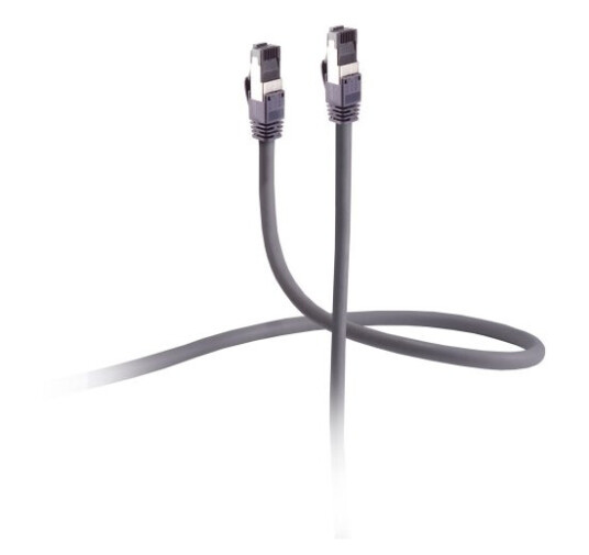 Shiverpeaks Flexline®-Patchkabel Cat. 6A Armored (Trittfest) U/Ftp Hochflexibel Grau 0,5M (Fl31-59010)