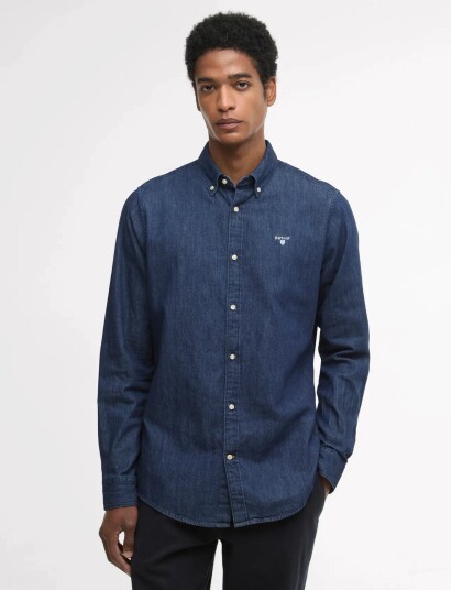 Barbour Barbour Crest Shirt   Navy   S