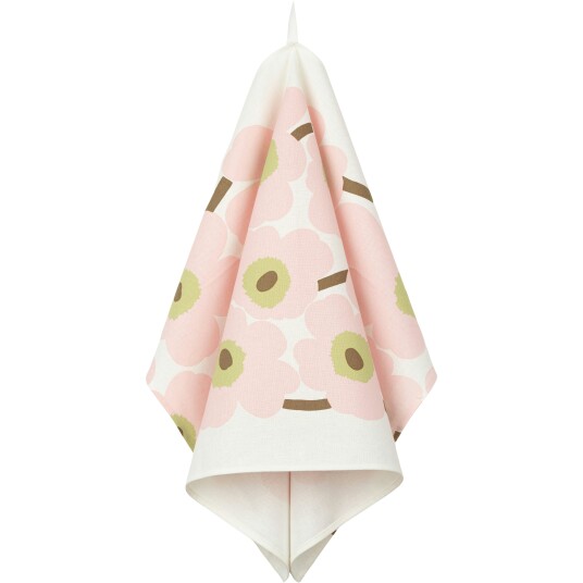 Unikko Kjøkkenhåndkle 43X70 cm Rosa / Sand / Pear Unikko Kjøkkenhåndkle 43X70 cm Rosa / Sand / Pear