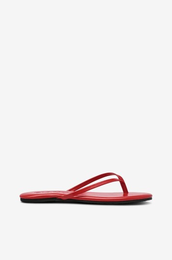 Bianco Flip flops biaMexico Flip Flop Faux Leather Rød