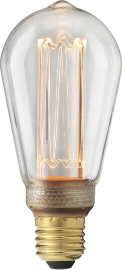 Globen Lighting Lyspære Laser LED Filament Dimbar Klar Uniterm E27 Globen Lighting Lyspære Laser LED Filament Dimbar Klar Uniterm E27