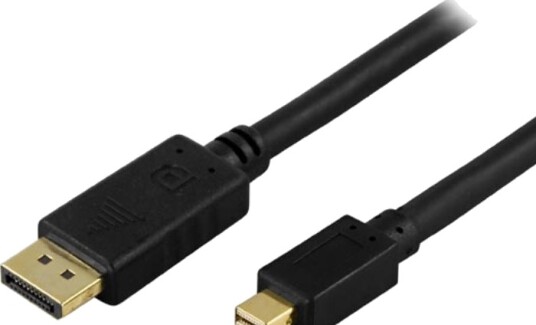 Mercodan 932455 4,5 M Displayport Mini Displayport Hankjønn Hankjønn Sort Mercodan 932455 4,5 M Displayport Mini Displayport Hankjønn Hankjønn Sort