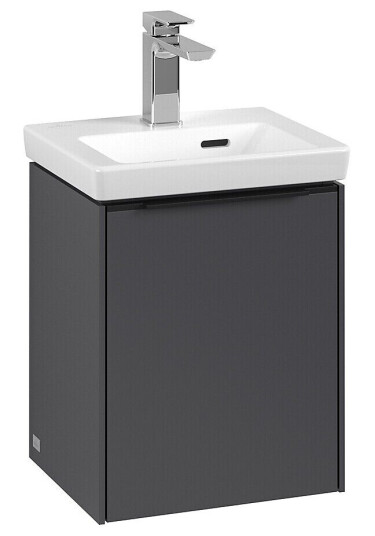 Villeroy & Boch  Subway 3.0 Servantskap m/1 dør 351x429x309 mm Grafitt Matt