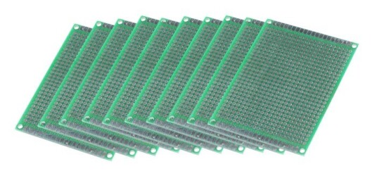 Luxorparts Eksperimentkort 60x80 mm 10 pk.