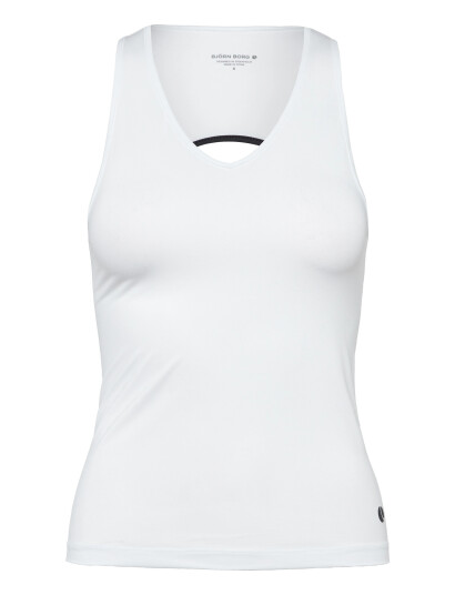 Björn Borg Ace V Neck Tank Top White XS Björn Borg Ace V Neck Tank Top White XS
