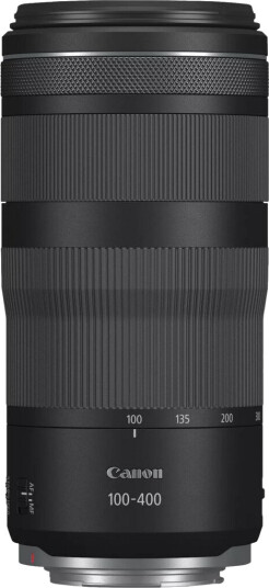 Canon RF 100-400mm f/5.6-8 IS USM Telefotozoomobjektiv, Svart Canon RF 100-400mm f/5.6-8 IS USM Telefotozoomobjektiv, Svart