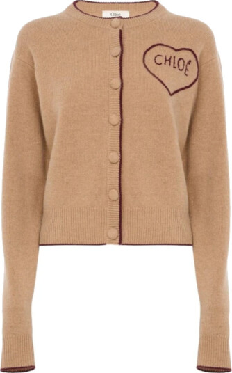 Chloé Dame Strikkevarer Brun M, Chloé Dame Strikkevarer Brun M,