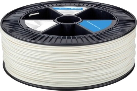 Bedrock 3D PLA Filament 2.85 mm 8500 g Hvit PLA-0003B850