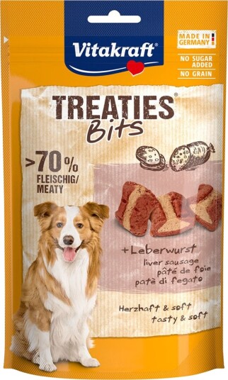 Vitakraft Treaties Bits 2 X 120 G Leverpostei