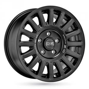 OZ Rally Raid Matt Black Silver Lettering 8,5x18 6/114,3 ET40 B66