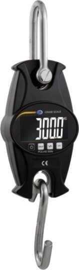 Pce Instruments Hengende Vekt Pce-Hs 300N, Veieområde 300 Kg, Avlesningsnøyaktighet 100 G, Batteridrevet, Sort Pce Instruments Hengende Vekt Pce-Hs 300N, Veieområde 300 Kg, Avlesningsnøyaktighet 100 G, Batteridrevet, Sort