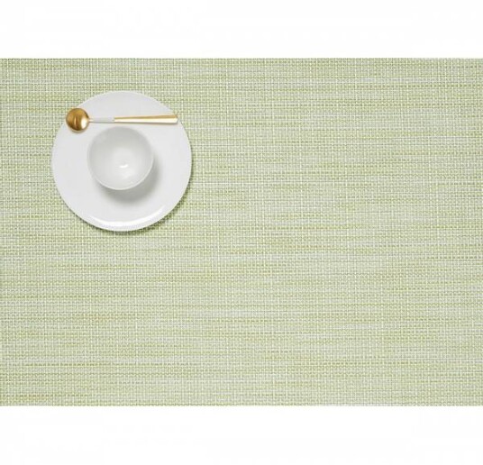 CHILEWICH Mini Basketweave Spisebrikke 36x48cm MATCHA