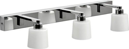 Ulvö 3 Vegglampe IP44 Bredde 60 Cm Krom