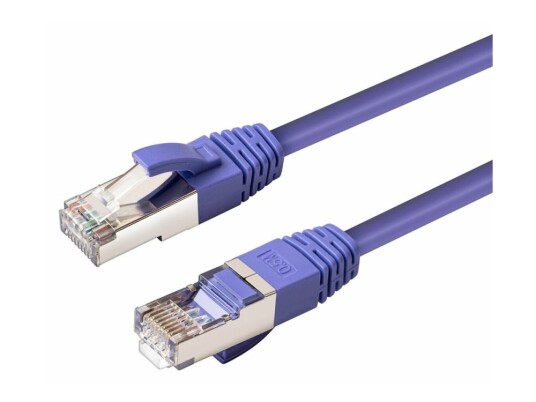Microconnect Nettverkskabel Rj-45 Hann Til Rj-45 Hann 1 M 6 Mm Sftp Cat 6 Halogenfri Flertrådet Rund Purpur