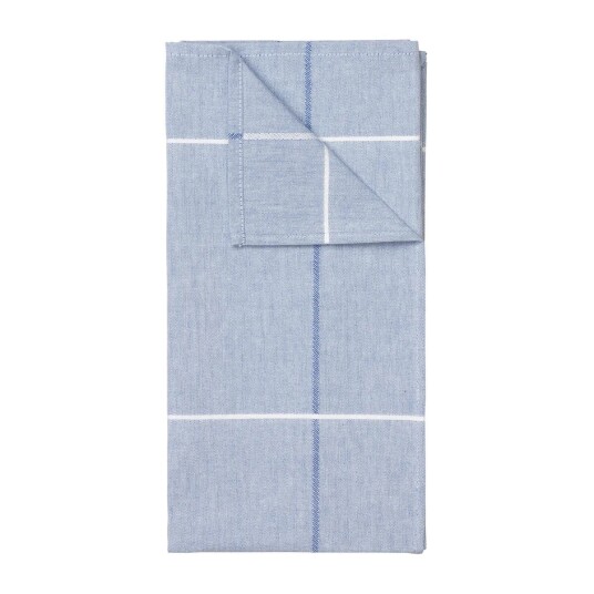 Broste Copenhagen Herman kjøkkenhåndkle 50x70 cm Baja blue