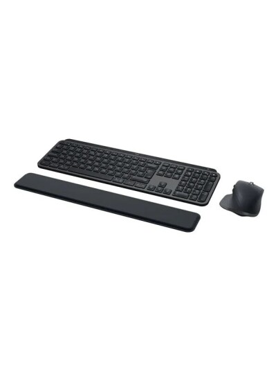 Logitech MX Keys S Combo Graphite - CH - Tastatur & Mussett - Sveitsisk - Svart
