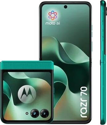 Motorola Razr 70 5G 8GB/256GB Dobbelt-SIM Oled 6.9" Pantone Sporting Green Motorola Razr 70 5G 8GB/256GB Dobbelt-SIM Oled 6.9" Pantone Sporting Green
