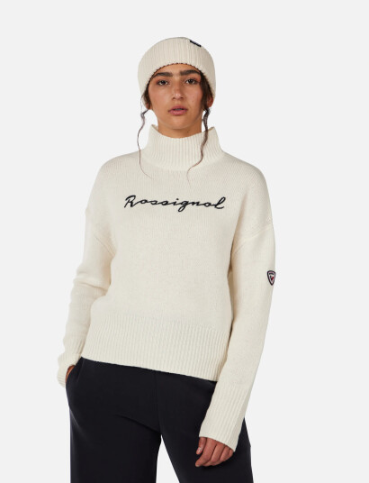 ROSSIGNOL W Signature Sweater - Cream - S