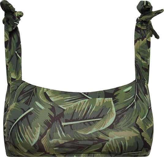Underprotection Bianca Bikini Bandeau Green XS