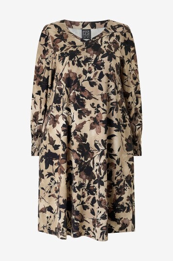 Pont Neuf Kjole pnViva Dress Brun Pont Neuf Kjole pnViva Dress Brun