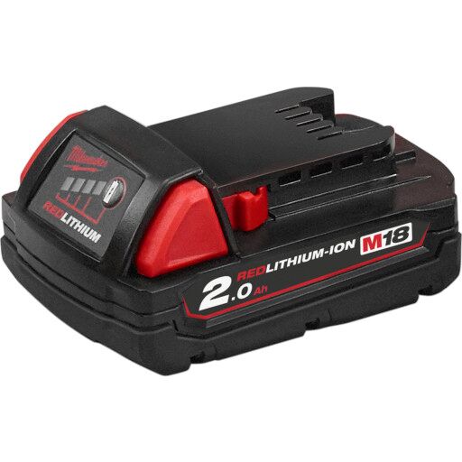 Milwaukee M18 B2 2,0 Ah Li-Ion Batteri til Elektroverktøy