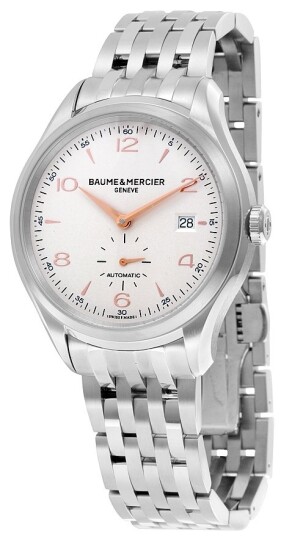 Baume & Mercier Herreklokke M0A10141 Clifton Sølvfarget/Stål