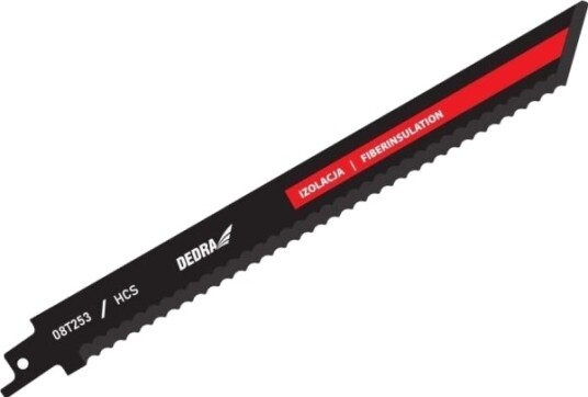 Dedra Stikksagblader 225/200 Mm Isolasjon Hcs 2 Stk. Dedra Stikksagblader 225/200 Mm Isolasjon Hcs 2 Stk.