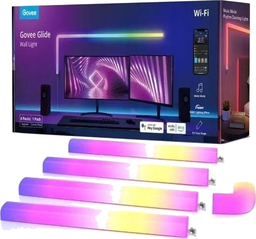 Govee Glide Vegglampe 4+1