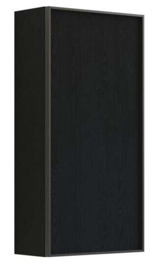 Dansani Inzo Urban Alu ramme Svart Overskap 1 dør B40xh80xd19cm eik / Høyre Hengslet Dansani Inzo Urban Alu ramme Svart Overskap 1 dør B40xh80xd19cm eik / Høyre Hengslet