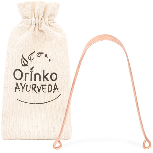 Tungeskraper Kobber Orinko Ayurveda Tungeskraper