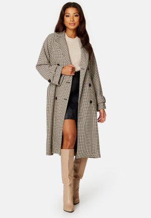 Object Collectors Item Keily L/S Coat Sepia Detail:CHECK 40