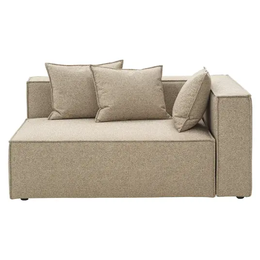 Brafab Muki avsluttende del venstre Light taupe Brafab Muki avsluttende del venstre Light taupe