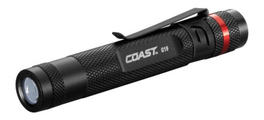 Coast G19-CP Lommelykt, Belysning Coast G19-CP Lommelykt, Belysning