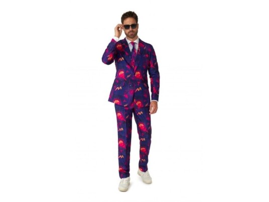 Suitmeister Retro Neon Navy Suitmeister Retro Neon Navy