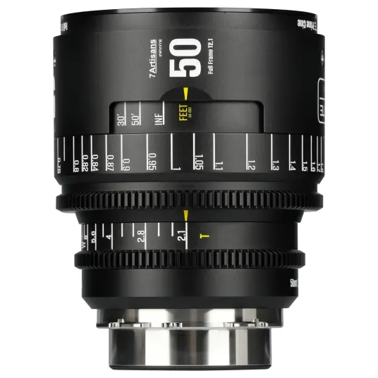 7Artisans INFINTE 50mm T2.1 Cine Lens ARRI PL Black 7Artisans INFINTE 50mm T2.1 Cine Lens ARRI PL Black
