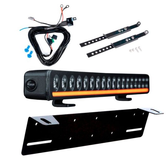 Ekstralys Strands Nuuk D Line 20   Rett / 52 cm / 125W 1 stk   Komplett pakke