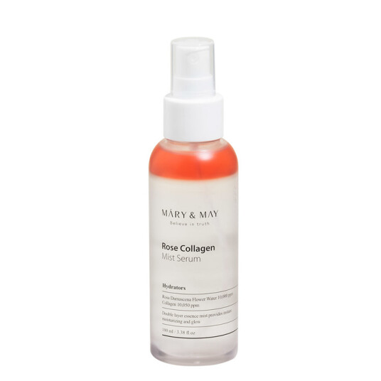 Mary & May Rose Collagen Ansiktsserum 100ml - Fuktighetsgivende Mist Mary & May Rose Collagen Ansiktsserum 100ml - Fuktighetsgivende Mist