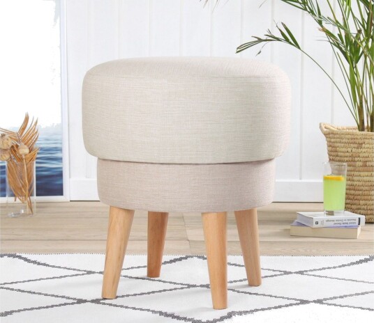 Giovas Sittepuff 47 cm Cream