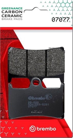 BREMBO 07077 Bremseklosser BREMBO 07077 Bremseklosser
