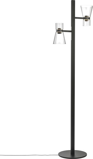 Flos Nocturne F2 Cone Gulvlampe Sort Flos Nocturne F2 Cone Gulvlampe Sort