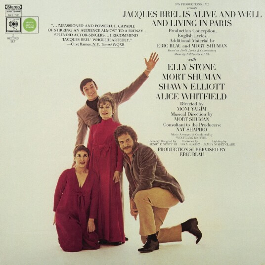 Eric Blau Mort Shuman Jacques Brel Is Alive And Well And Living In Paris LP/Vinyl Eric Blau Mort Shuman Jacques Brel Is Alive And Well And Living In Paris LP/Vinyl