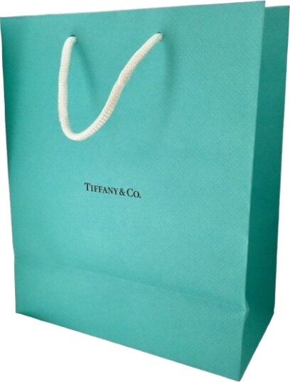 Tiffany & Co. Tiffany & Co. Stor Handlepose Papir Grønn For Kvinner