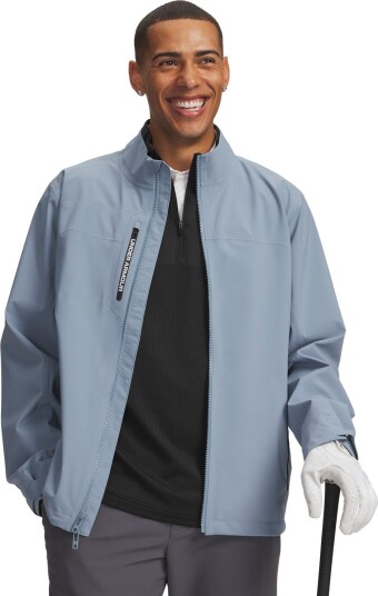 Under Armour Drive Pro Rain Jacket Golf regnjakke herre Blue Wind (448) XX Large