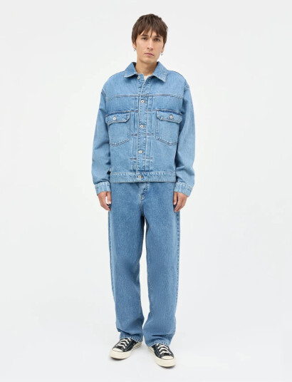 Mads Nørgaard Arizona Denim Trucker Jacket Blue L Mads Nørgaard Arizona Denim Trucker Jacket Blue L